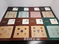 Franklin Mint Coin Sets of All Nations Vol 1 42 Cards China, USSR & MORE