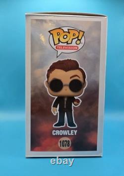Funko Pop Good Omens Lot Set Aziraphale (#1077) and Crowley (#1078)