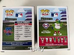 Funko Pop! MLB Phillie Phanatic #05 Set of Two Blue Jersey & White Jersey