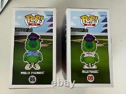 Funko Pop! MLB Phillie Phanatic #05 Set of Two Blue Jersey & White Jersey