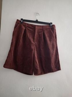 Future Collective Reese Blutstein Set Corduroy Blazer Sz M+ Bermuda Shorts 12 Br