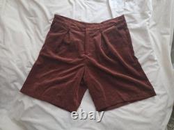 Future Collective Reese Blutstein Set Corduroy Blazer Sz M+ Bermuda Shorts 12 Br