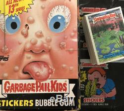 GARBAGE PAIL KIDS 13TH SERIES VARIATION SET Two Packs & Wrappers Box Pack Fresh