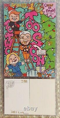 GPK / Toy Con Rare To Two Too Soon Set (#2 of 10) Autographed TOOFLESS Jeff Cox