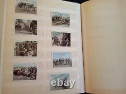 German Military Cigarette Cards (In Album) (Two Complete Sets)