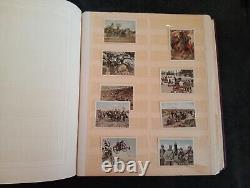 German Military Cigarette Cards (In Album) (Two Complete Sets)