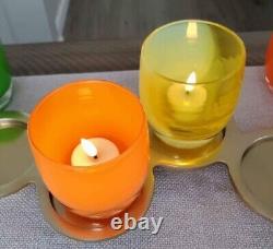Glassybaby Set Of Two (one yellow & one orange)