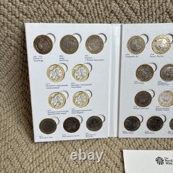 Great British Coin Hunt £2 Collector Album (Set B) 27 Coins UK Coin Collection