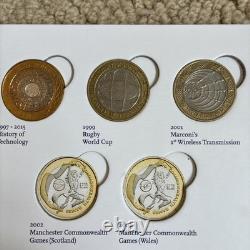 Great British Coin Hunt £2 Collector Album (Set B) 27 Coins UK Coin Collection
