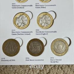 Great British Coin Hunt £2 Collector Album (Set B) 27 Coins UK Coin Collection