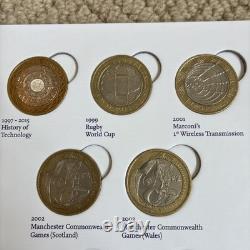 Great British Coin Hunt £2 Collector Album (Set D) 36 Coins UK Coin Collection
