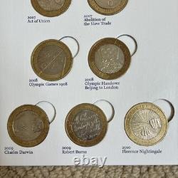 Great British Coin Hunt £2 Collector Album (Set D) 36 Coins UK Coin Collection