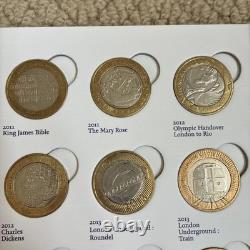 Great British Coin Hunt £2 Collector Album (Set D) 36 Coins UK Coin Collection