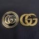 Gucci Brand Designer Brooch Pin Set Of Two
