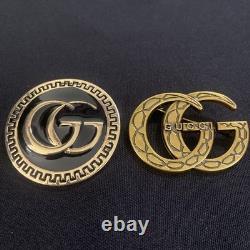 Gucci Brand Designer Brooch Pin Set Of Two