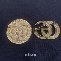 Gucci Brand Designer Brooch Pin Set Of Two