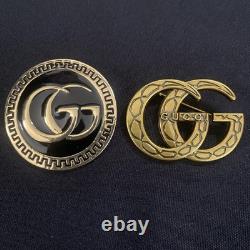 Gucci Brand Designer Brooch Pin Set Of Two