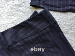 Guess collection pant 10 top M pinstripe set Marciano suit jeans dress jacket