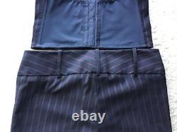 Guess collection pant 10 top M pinstripe set Marciano suit jeans dress jacket