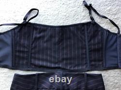 Guess collection pant 10 top M pinstripe set Marciano suit jeans dress jacket