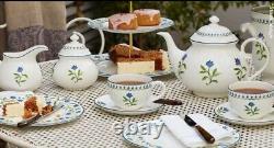 HALCYON DAYS X NINA-CAMPBELL'Marguerite' Tea Set Ex Display RRP £515