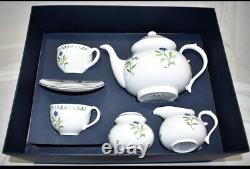 HALCYON DAYS X NINA-CAMPBELL'Marguerite' Tea Set Ex Display RRP £515