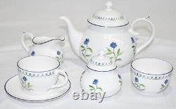 HALCYON DAYS X NINA-CAMPBELL'Marguerite' Tea Set Ex Display RRP £515