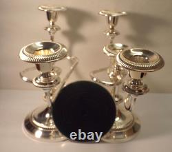 HBC Silver-plated Candelabra Console Set Set of Two Medusas, One single NICE