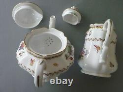 Harrods Copeland Spode Rockingham Tea for Two Tea Set Pots, Trios, Jug, Bowl