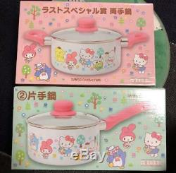 Hello Kitty Two-handed hot pot and One-handed hot pot SET From Japan