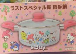 Hello Kitty Two-handed hot pot and One-handed hot pot SET From Japan