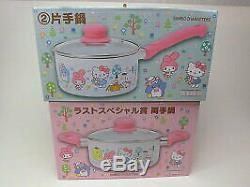 Hello Kitty Two-handed hot pot and One-handed hot pot SET New