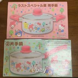 Hello Kitty Two-handed hot pot and One-handed hot pot SET New FS