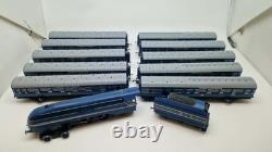 Hornby OO Gauge LMS Coronation Scot Train Set Loco 6220 & 10 Matching Coaches