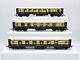 Hornby Pullman Set Of 3 Coaches Aurelia & Leona & Car 58 (unused) Mint Cond