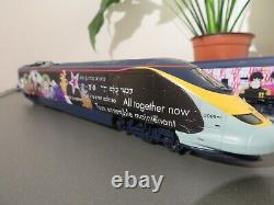 Hornby ex set eurostar yellow submarine loco dummy car and two coaches only