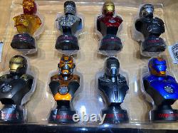 Hot toys Iron Man 3 16 scale collectible busts series two deluxe set of eight