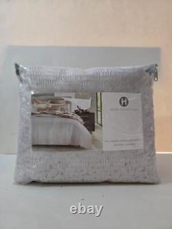 Hotel Collection Beige Reverberation Full/Queen Duvet Cover Set