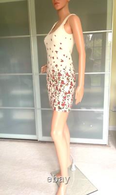 Hugo Buscati Collection Vintage Romantic Floral Feminine Wool Dress Cardigan Set