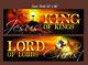 Inspirational Christian Church Banners King And Lord (two Banner Set)