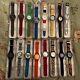 Job Lot Of 16 Designer Swatch Watches All With Cases Vintage Collectible Set