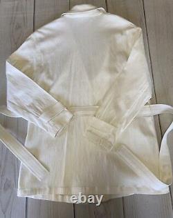 Jacket And Pant Suit St John Collection By Marie Gray Textured Belted Size Small