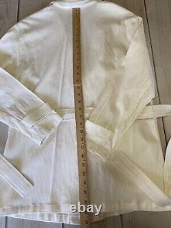 Jacket And Pant Suit St John Collection By Marie Gray Textured Belted Size Small
