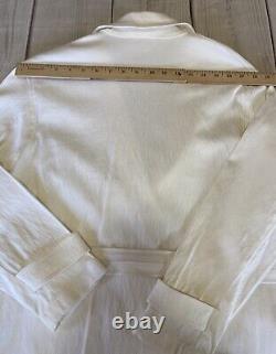 Jacket And Pant Suit St John Collection By Marie Gray Textured Belted Size Small