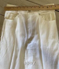 Jacket And Pant Suit St John Collection By Marie Gray Textured Belted Size Small