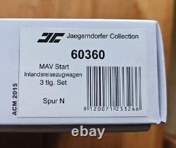 Jaegerndorfer 60360 Coach Set Hungarian Railways MAV