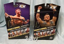 Jazwares Aew Unrivaled Collection Series Two Mjf Common & 1/1000 Chase Set
