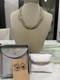 John Medeiros Two Tone Necklace Bracelet Earrings