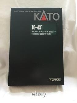 KATO N Gauge (10-431) SEIBU E851 CEMENT TRAIN 8 CAR SET BOXED