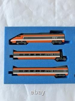 Kato N Scale Model Train Set TGV S14701 6-Car Basic Set Tested & Working Boxed